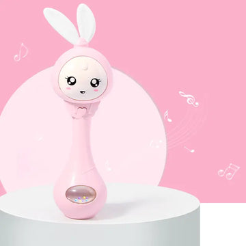 Baby Music Flashing Rattle โ Safe & Fun for Tiny Hands